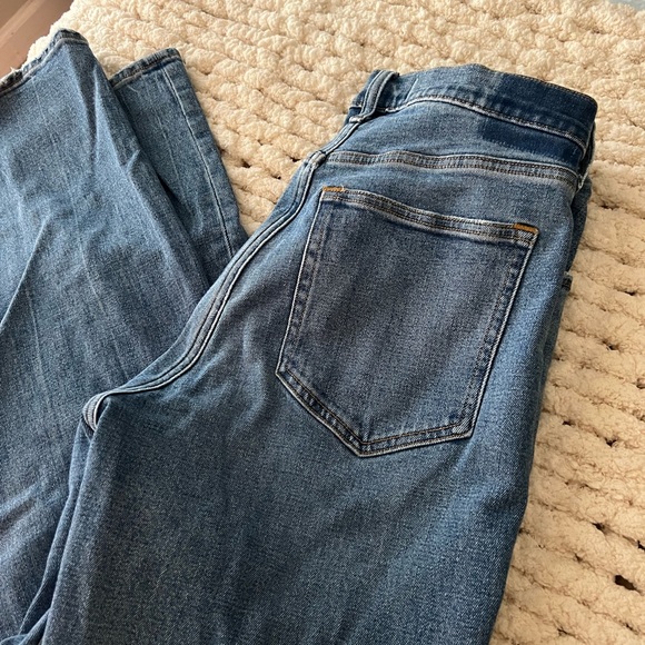 Abercrombie & Fitch High Rise Blue Jeans - Picture 7 of 10